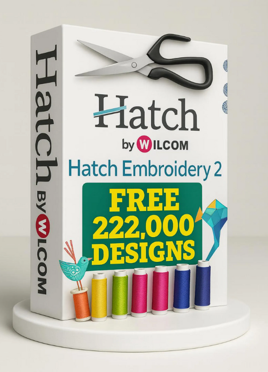 Hatch 2 Embroidery Software.
