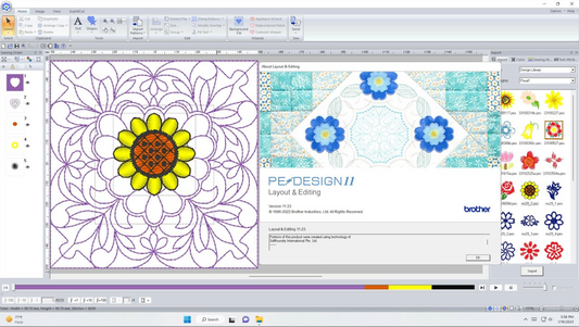 Brothe Pe Design 11 Best Embroidery Software.